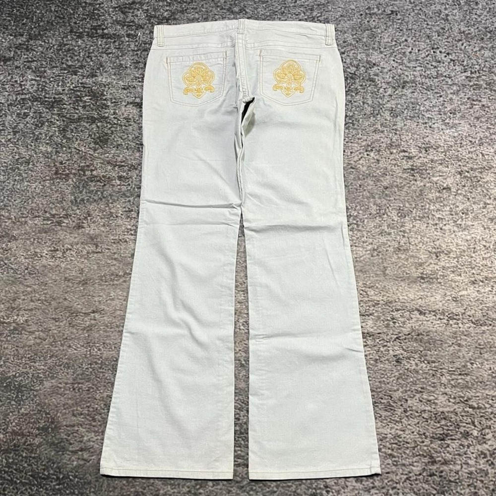 NEW Old Navy Corduroy Pants Size 12 (36x32) Light‎ Blue Low Rise Bootcut Flared